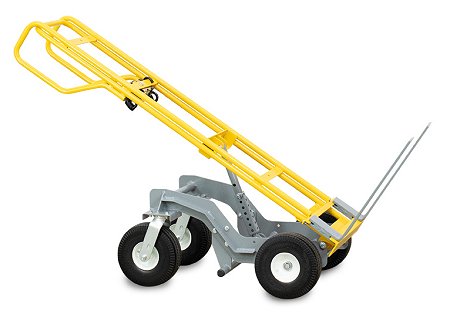 American Cart Switch Hand Truck with Adjustable Height and Adjustable Forks